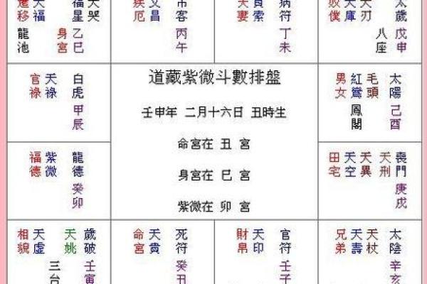 2025年3月26日丑时女命紫微斗数全解盘