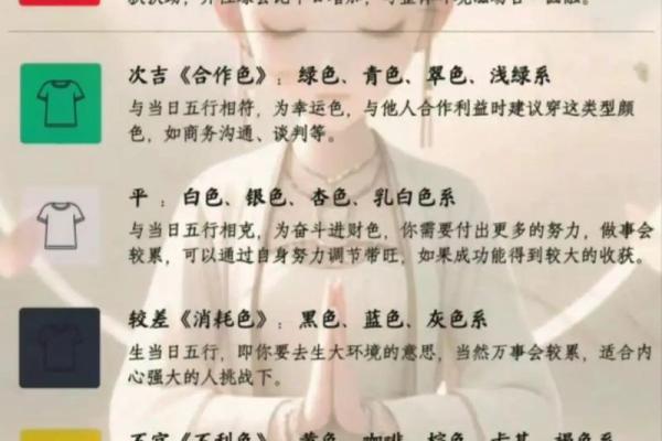 每日穿衣五行颜色2025年4月9日(2025每日五行穿衣颜色)