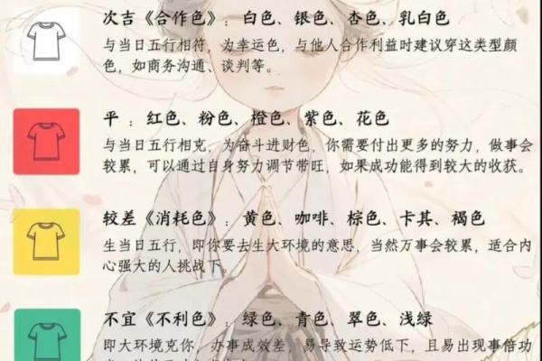 每日五行穿衣指南2025年4月19日