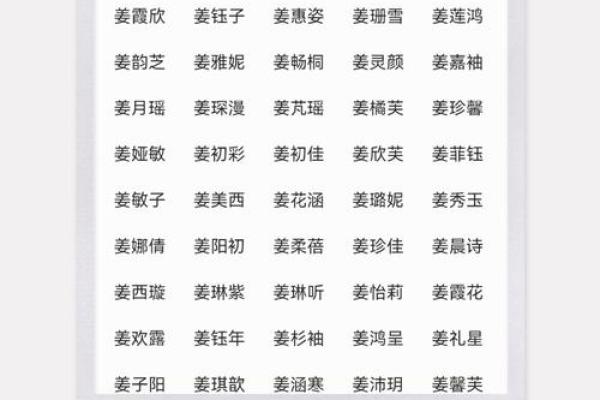 姜姓男孩名字大全-姜姓男孩起名字大全-姜姓名字大全姓名